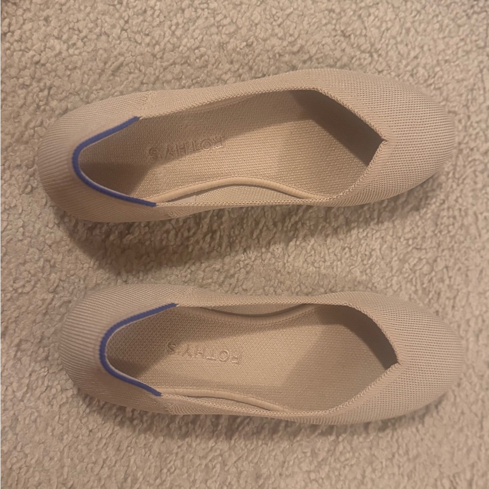 Rothy’s Tan Flats